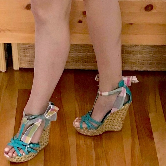 Miss Sixty, Killah straw wedge shoes - Picture 4 of 4